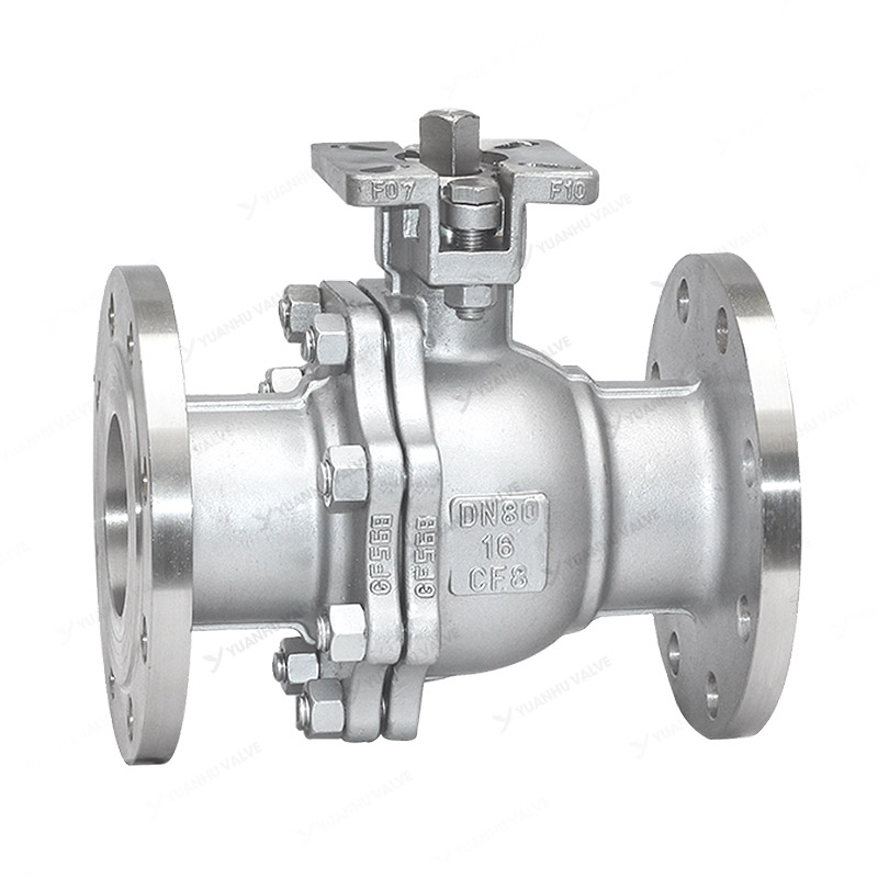 High platform ball valve